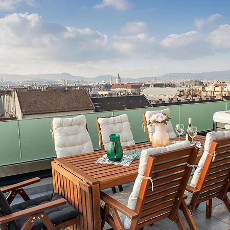 Апартаменти Centropolitan Penthouse #Jacuzzi #Freeparking Будапешт Екстер'єр фото