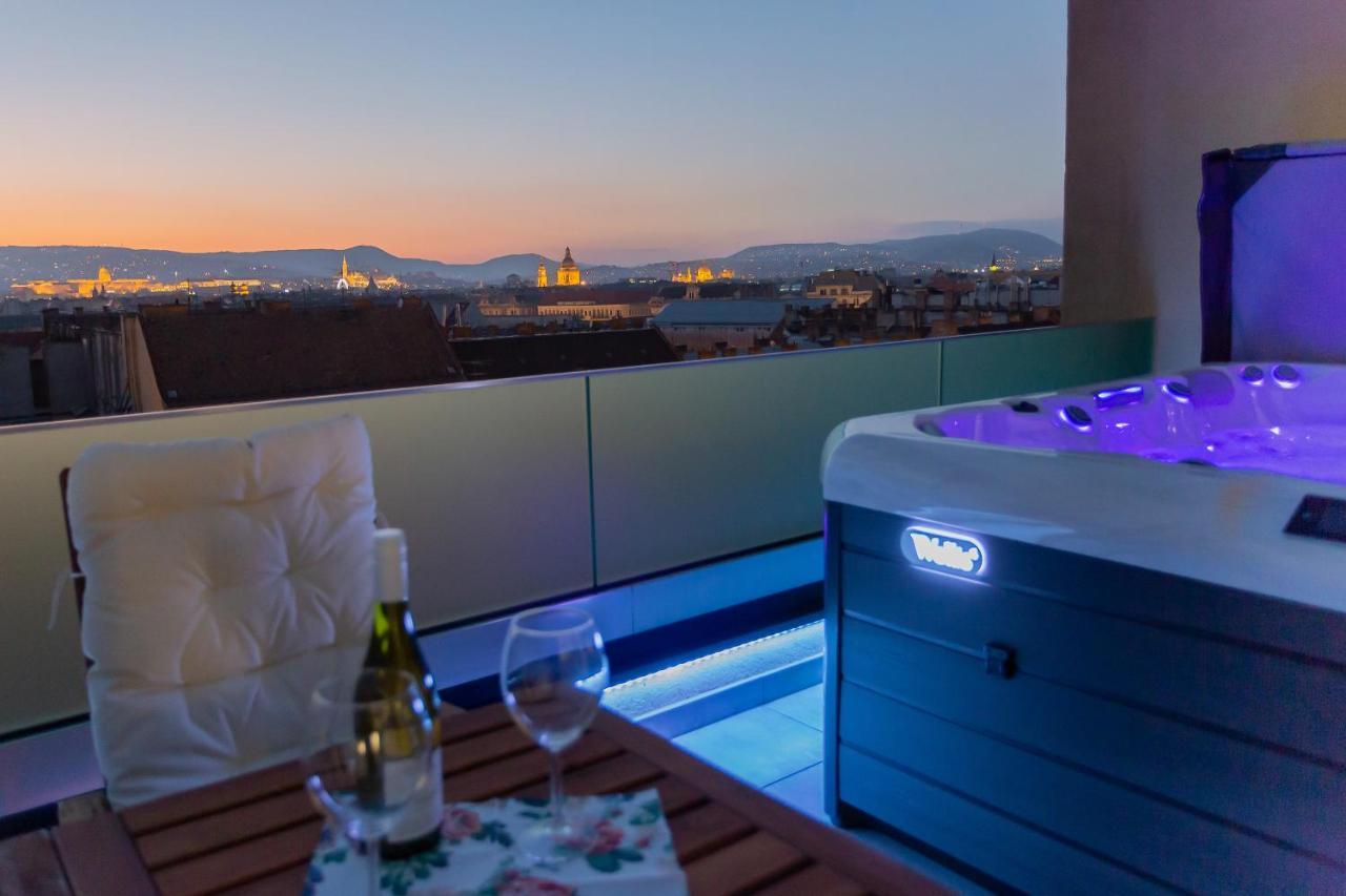 Апартаменти Centropolitan Penthouse #Jacuzzi #Freeparking Будапешт Екстер'єр фото