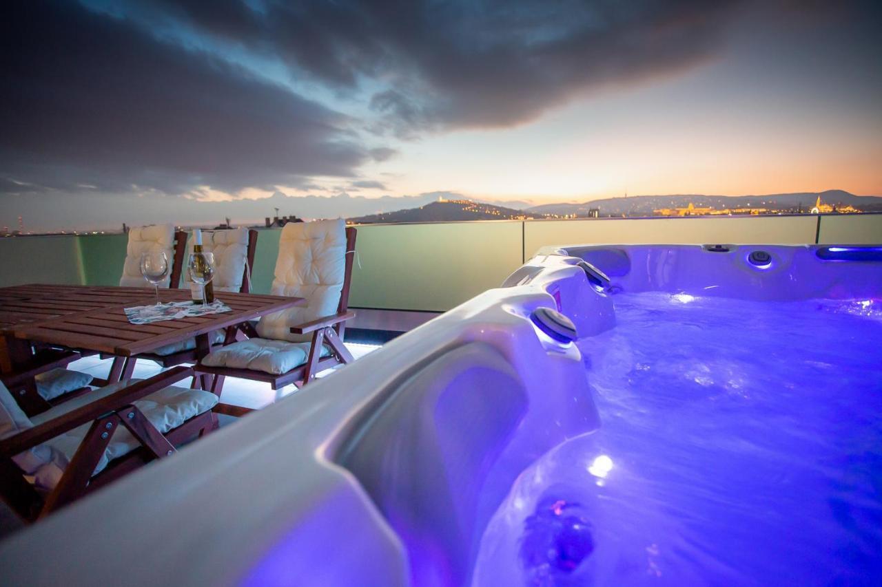 Апартаменти Centropolitan Penthouse #Jacuzzi #Freeparking Будапешт Екстер'єр фото